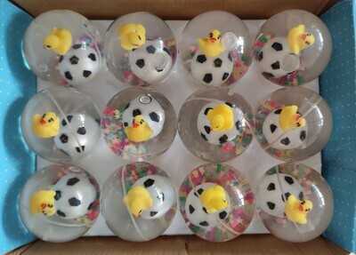 Glitter Ball Duck with Ball 1PCS