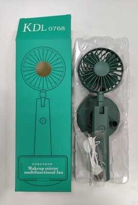 Fan with phone holder and mirror 1PCS