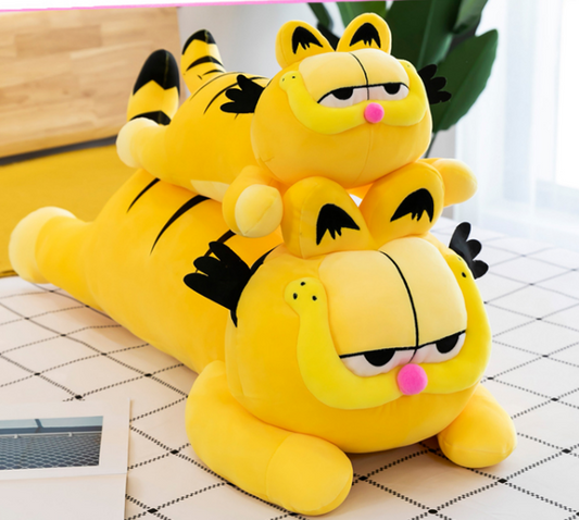 40CM Żółty zabawny kot